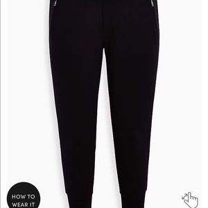 TORRID PONTE BLACK JOGGER